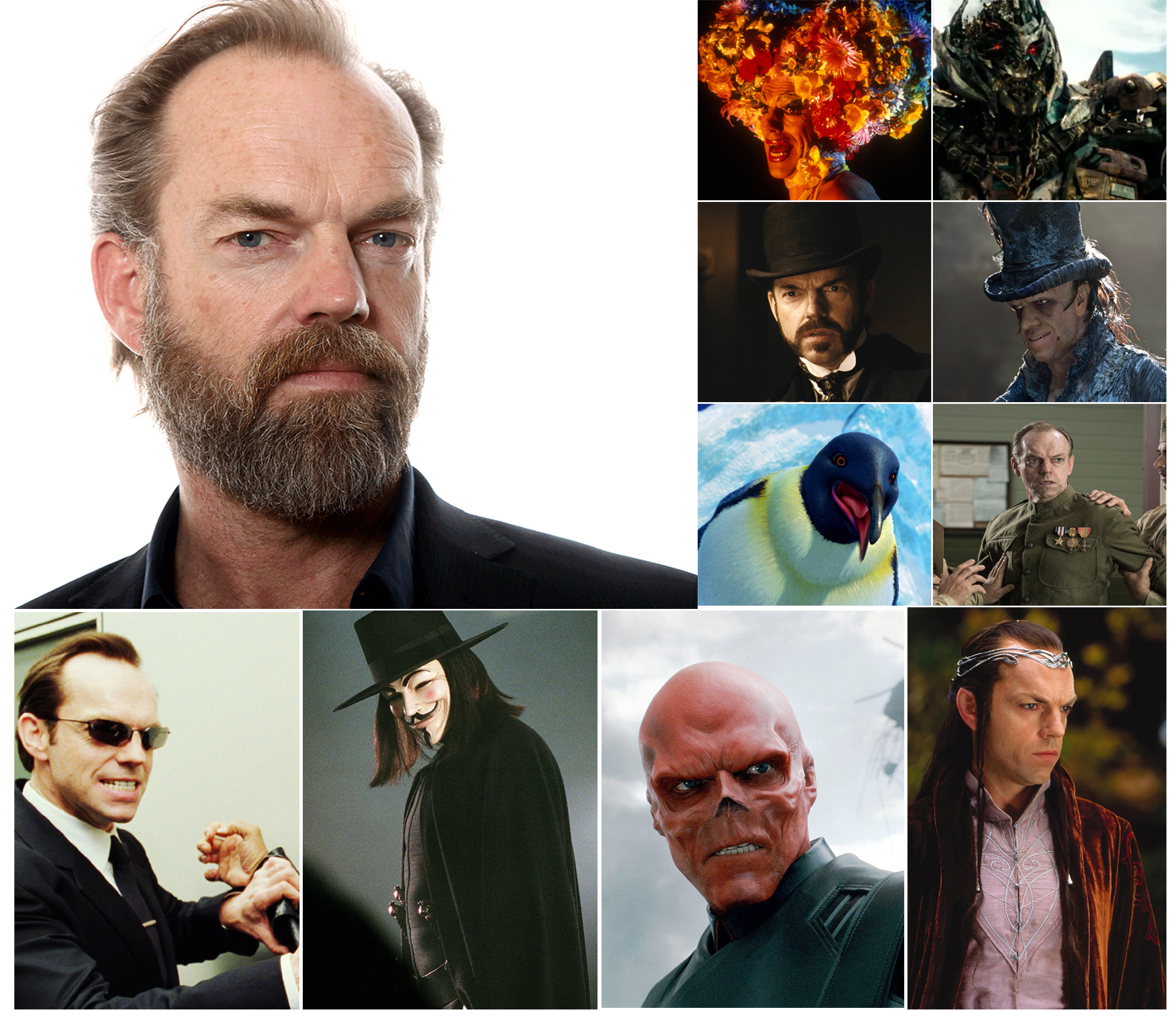 Hugo Weaving, Movies and Filmography