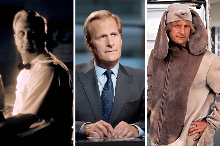 Jeff Daniels,an American actor, musician, and playwright whose career includes roles in films, stage productions, and television.