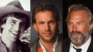 Kevin Costner, an American actor, filmmaker and musician. Costner began his acting career with Sizzle Beach, U.S.A. (1981).