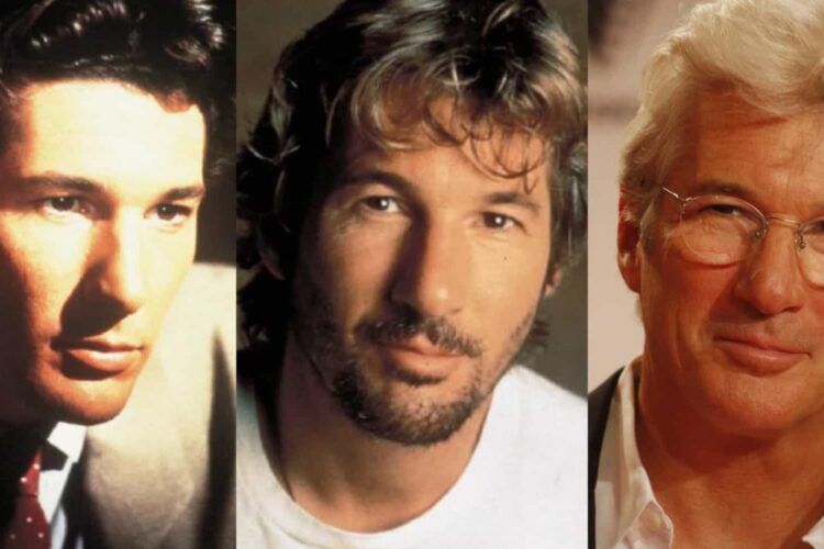 Richard Gere, He began in films in the 1970s, playing a supporting role in Looking for Mr. Goodbar and a starring role in Days of Heaven.