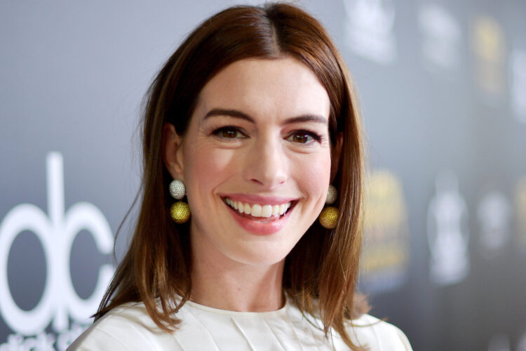 Anne Hathaway, The recipient of many awards, including an Academy Award, a Primetime Emmy Award, and a Golden Globe, she was one of the highest-paid actresses in the world in 2015.