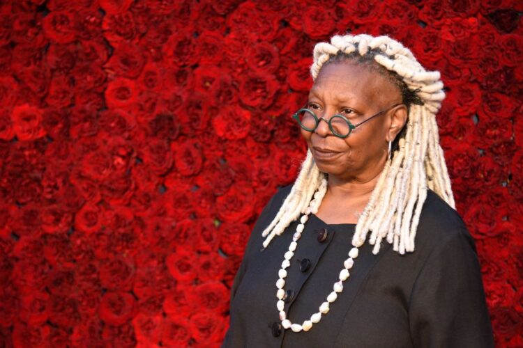 Whoopi Goldberg, an American actor, comedian, author, and television personality. A recipient of numerous accolades,