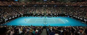 Australian Open Tennis, a tennis tournament held annually over the last fortnight of January at Melbourne Park in Melbourne, Australia.