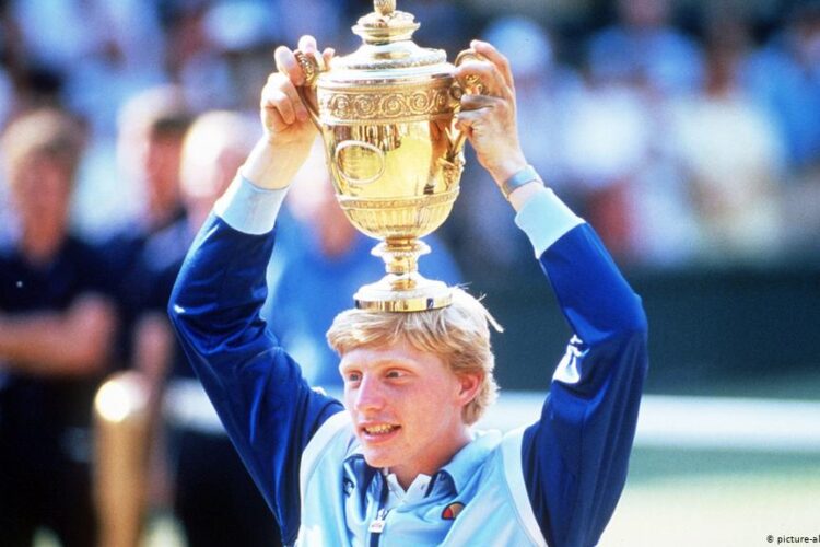 Boris Becker, a German former world No. 1 professional tennis player.