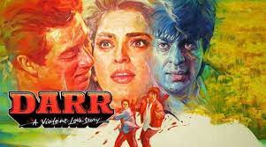 Darr, Rahul is obsessed with Kiran and stalks her constantly. However, Rahul goes berserk when she gets engaged to Sunil, a navy officer, and he decides to forcefully claim Kiran for himself.