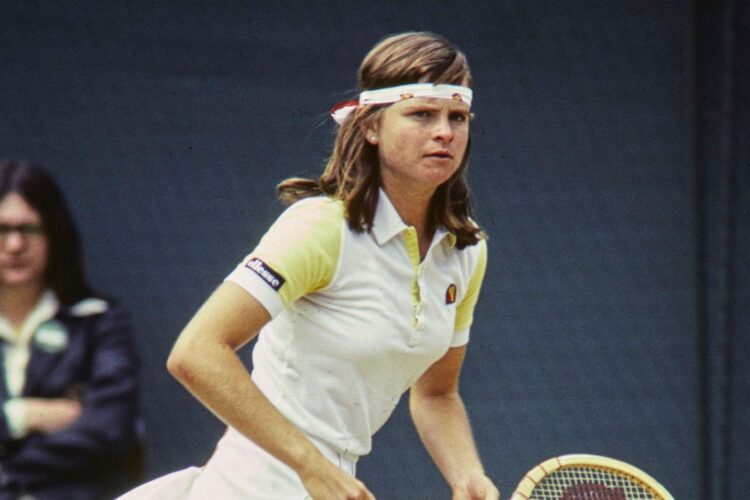 Hana Mandlikova, a former professional tennis player from Czechoslovakia who later obtained Australian citizenship.