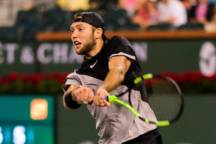 Jack Sock, an American professional tennis player.