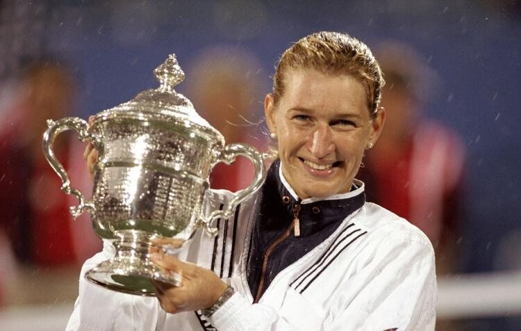 Steffi Graf, a German former professional tennis player.