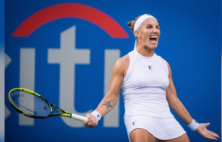 Svetlana Aleksandrovna Kuznetsova, a Russian professional tennis player. She has appeared in four Grand Slam singles finals,