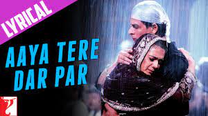 Tere Dar Pe Aya Deewana-Veer Zara, is a hit qawwali song from 2005’s blockbuster film Veer Zaara.