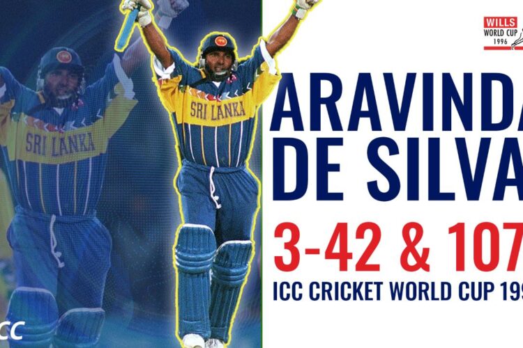 Aravinda De Silva, a former Sri Lankan cricketer and former captain. He has also played in English county cricket.