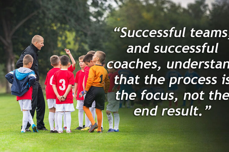 an important involvement of the coach in attaining success, and in light of that, a coach needs to be very efficient as well.