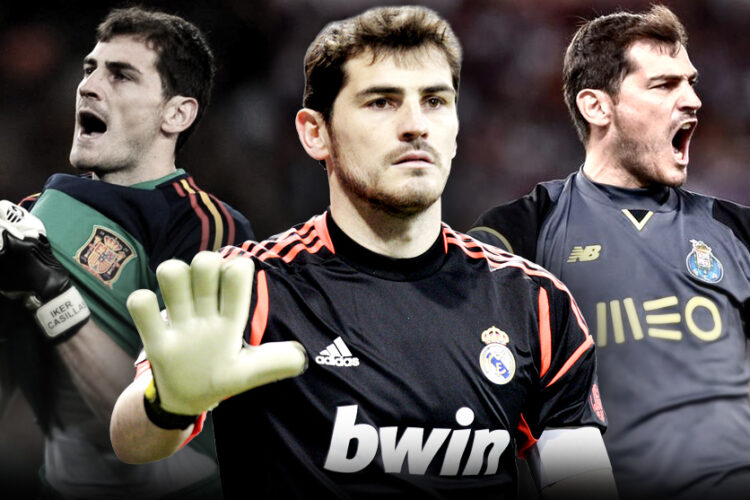 Iker Casillas, a Spanish retired professional footballer who played as a goalkeeper.