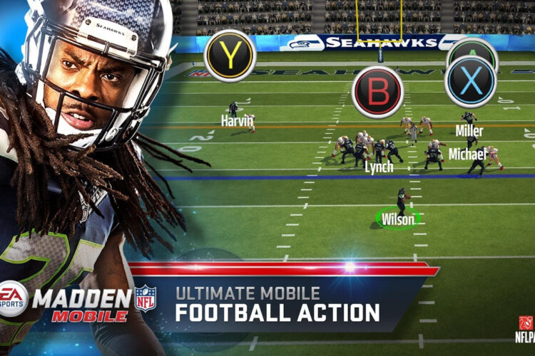 an American football mobile sports game based on the National Football League,