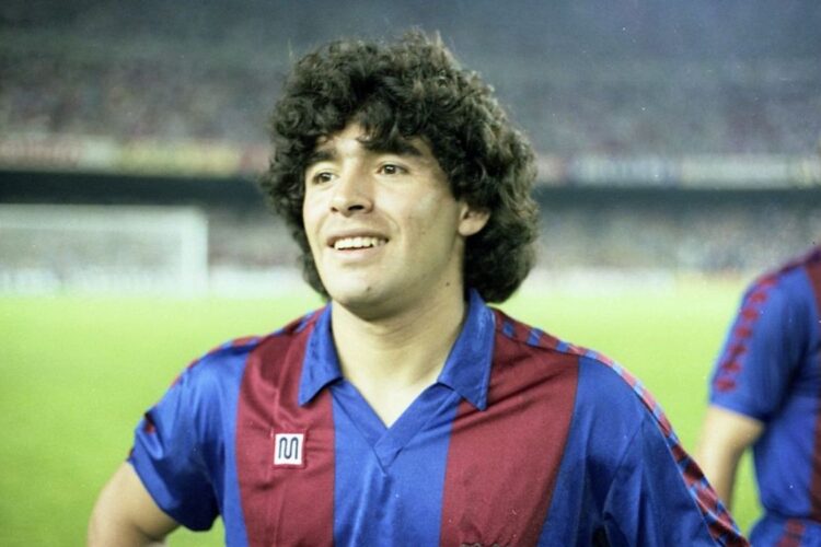 Maradonna, an Argentine professional footballer and manager.