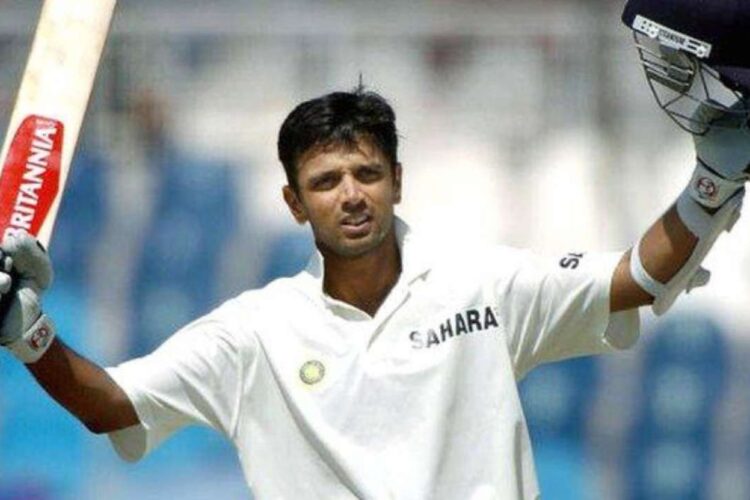 Rahul Dravid, a former Indian cricketer and captain of the Indian national team.