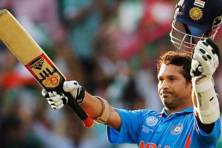 Sachin Tendulkar, an Indian former international cricketer who served as captain of the Indian national team.