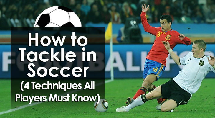 The skill of tackling in soccer is the act of a defender coming to meet an opponent who is in possession of the ball, engaging him, and then legally using a foot to take the ball away.