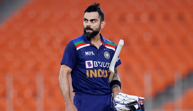 Virat Kohli, an Indian cricketer and the current captain of the India national team.