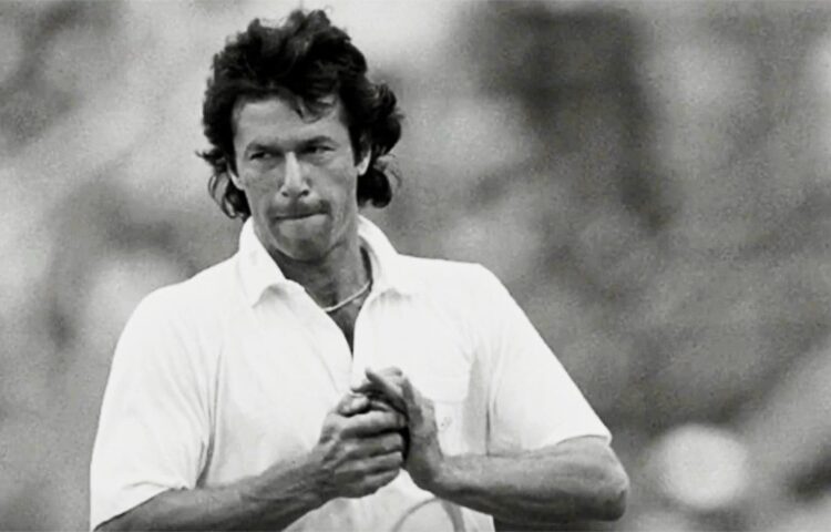 Imran Khan, an international cricketer and captain of the Pakistan national cricket team,